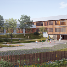 Perspective du groupe Scolaire de Gournay en Bray
