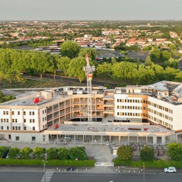 Nouveau bureau de la MACIF Niort en cours de construction