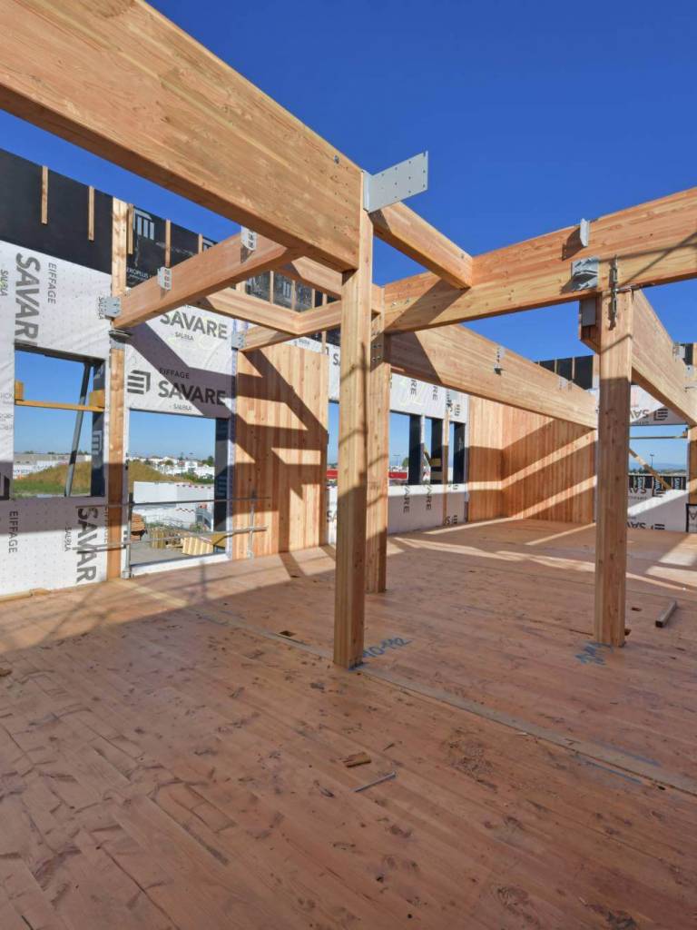 Planchers bois, poteaux & poutre pour bâtiment & maison Savare — free download